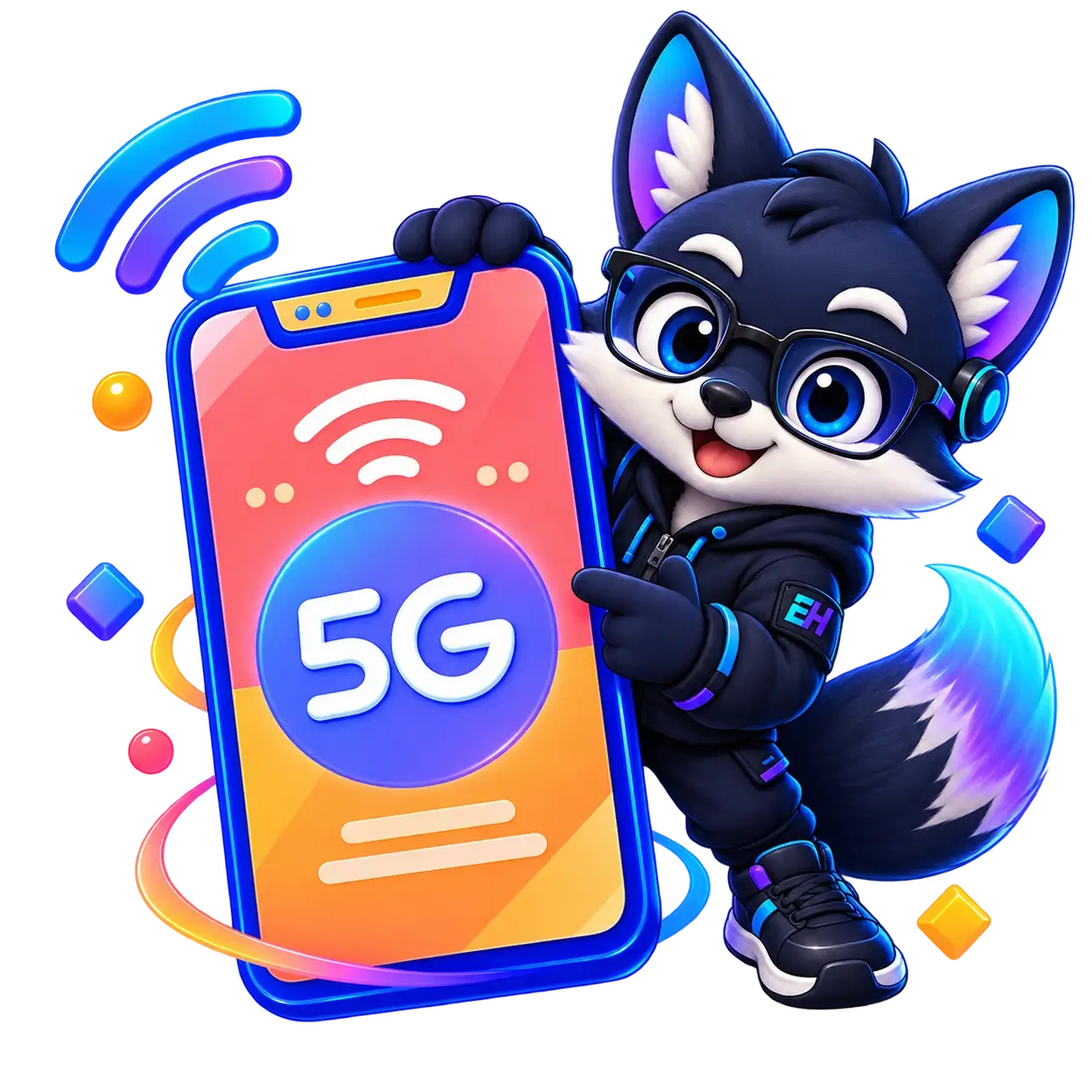 Telefon dengan sambungan 5G